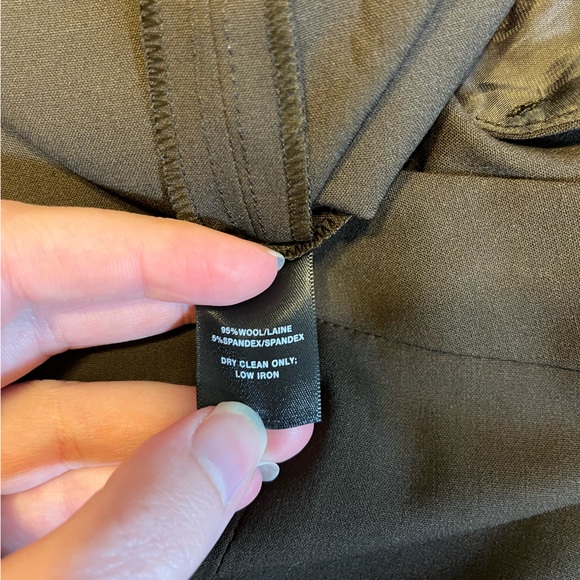 Lafayette 148 New York Espresso Dress High-Rise Waist Pants NWT! - Picture 9 of 10